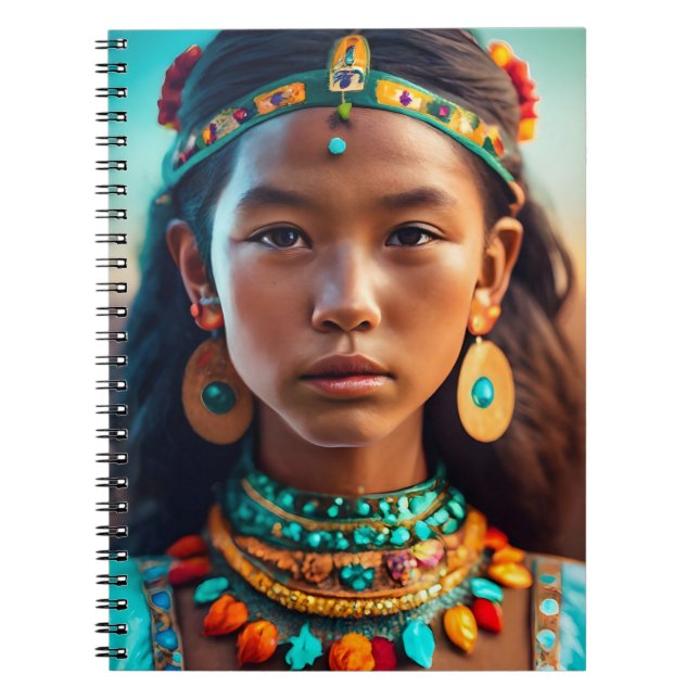 Indian tribes, Back to school Notebook (Front)