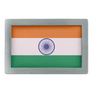 Indian Tricolour Tiranga Belt Buckle