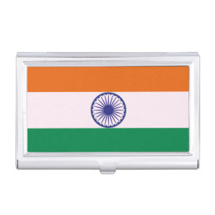Indian Tricolour Tiranga Business Card Case