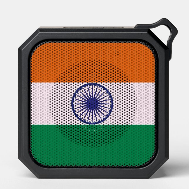 Indian Tricolour Tiranga Flag Bluetooth Speaker (Front)