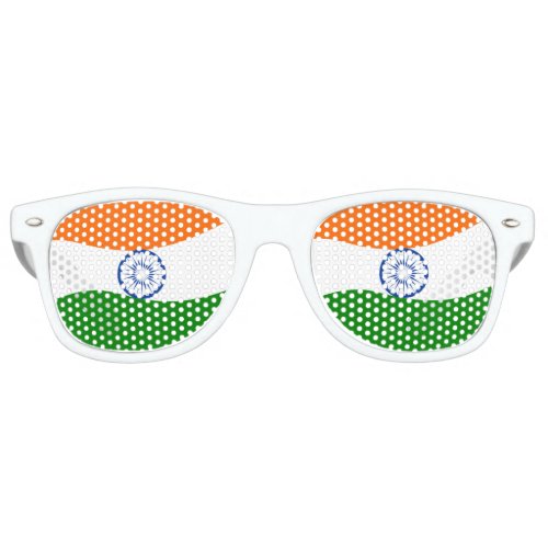 Indian undulating flag retro sunglasses