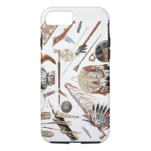 Indian Utensils and Arms plate 48 from Volume 2 o iPhone 87 Case