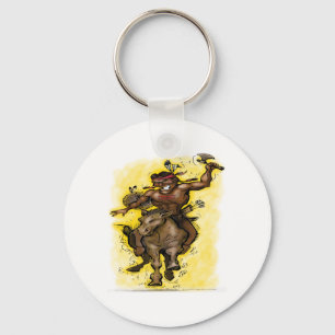 Indian Warrior Keychain