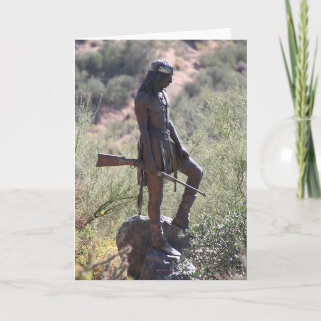 Indian Warrior Notecards (Front)