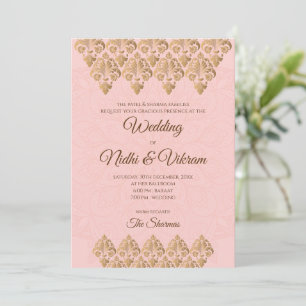 Indian wedding cards & Hindu wedding invitations