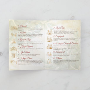 Indian Wedding ceremony guide Program