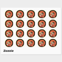 Cute Wedding Couple Stickers, Zazzle