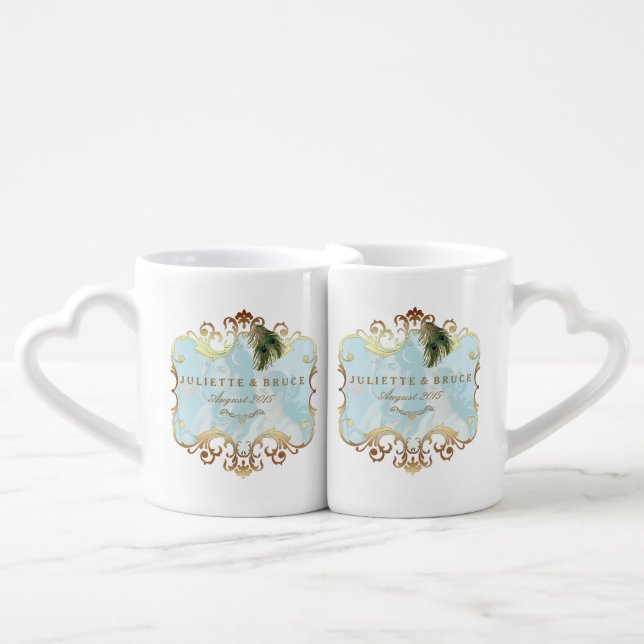 Indian Wedding II - Lover's Mug Set (Front Nesting)