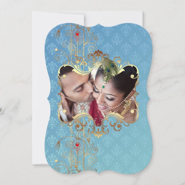 Indian Wedding II - Thank You Card (Front)