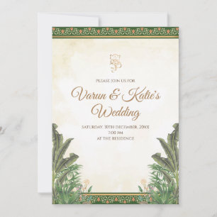 Indian Wedding invitation Hindu invitation