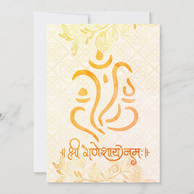 Indian Wedding Invitations for USA (Front)