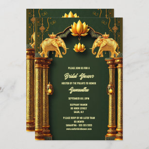 Indian wedding lanterns burgundy red gold elegant invitation