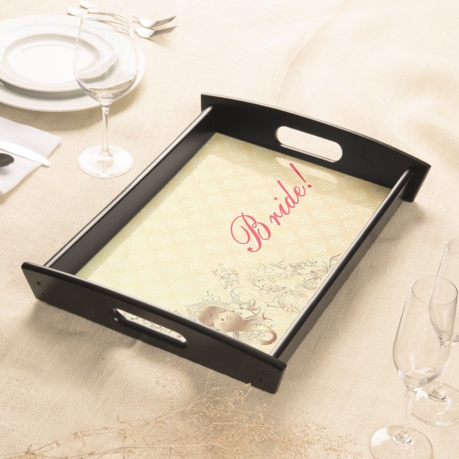 Indian Wedding - Serving Tray Bride (Front)