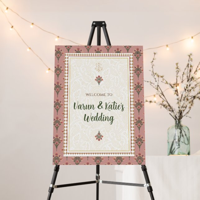 Indian Wedding signs as Phera welcome signs, Hindu (In Situ (Stand))