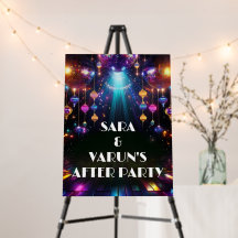 Indian Wedding Youngsters Party welcome signs
