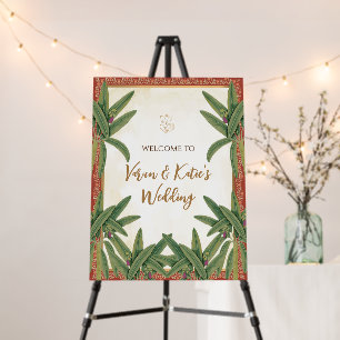 Indian Welcome Wedding sign Phera Welcome signs