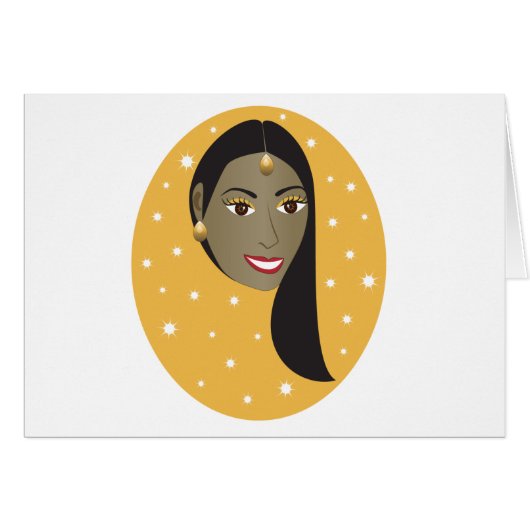 Indian Woman.ai Cards (Front Horizontal)