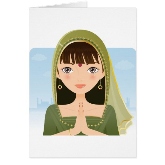 Indian woman cards (Front)