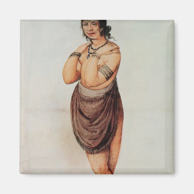 Indian Woman Magnet (Front)