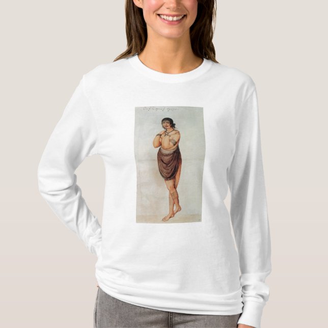Indian Woman T-Shirt (Front)