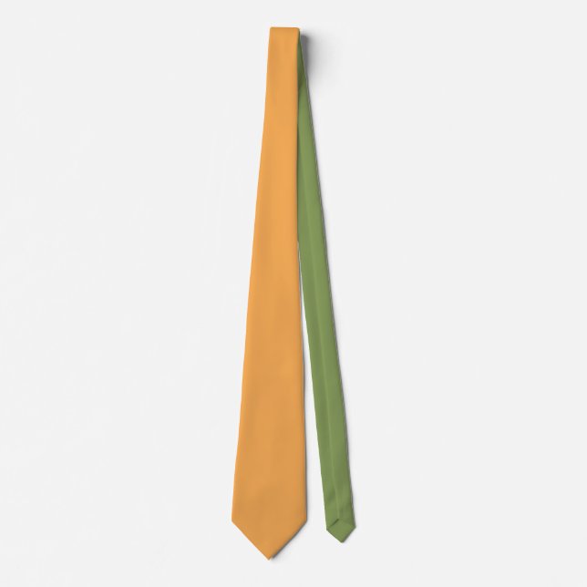 Indian Yellow Decor Background ready to customize Tie (Front)