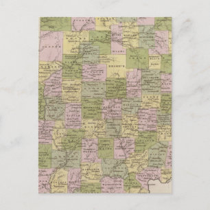 Indiana 12 postcard