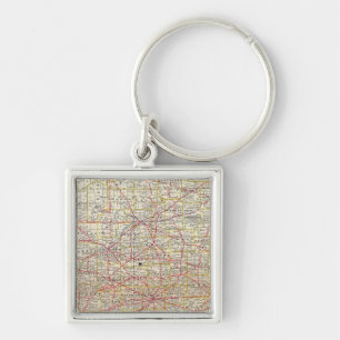 Indiana 7 keychain