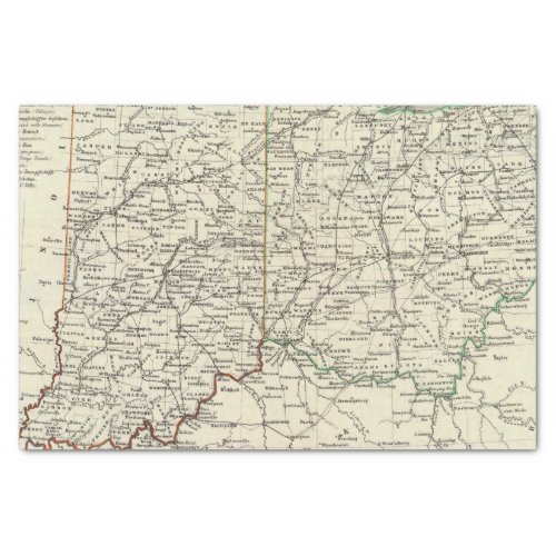 Indiana and Ohio Tissue Paper