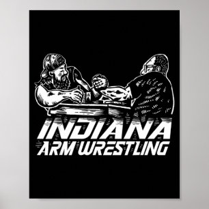 Indiana Arm Wrestling  Poster