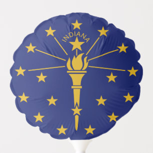 Indiana Balloon & Indiana Flag Party / USA Patriot
