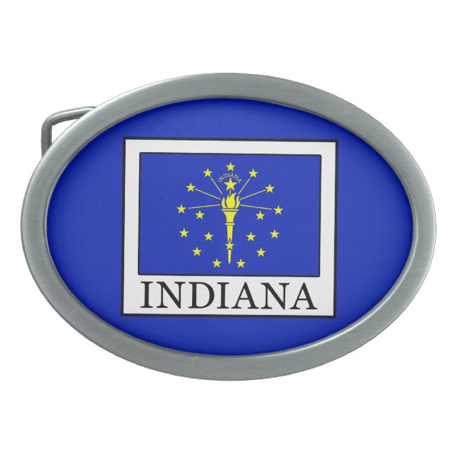 Indiana Belt Buckle (Front)