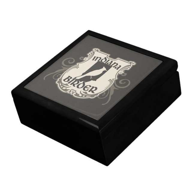 Indiana Birder Jewelry Box (Side)