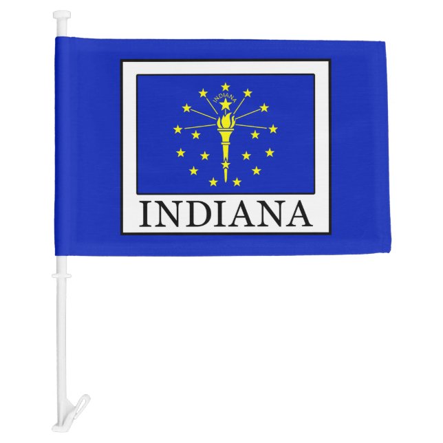 Indiana Car Flag (Front)