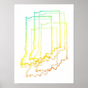 indiana chill blur poster