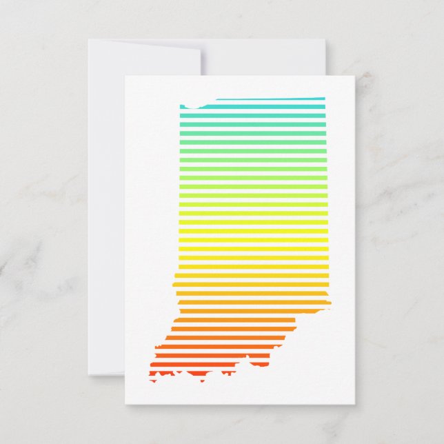 indiana chill fade invitation (Front)