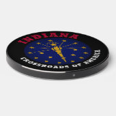 INDIANA CROSSROADS STATE FLAG WIRELESS CHARGER (Front 2)
