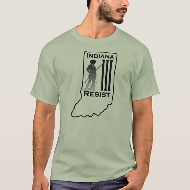 Indiana Domesticated Terrorist Festival Convention T-Shirt (Front)