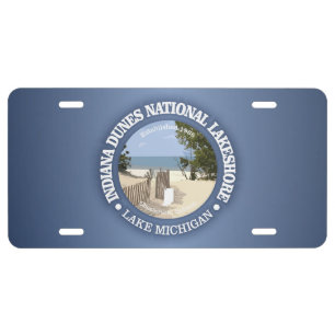 Indiana Dunes National Lakeshore License Plate