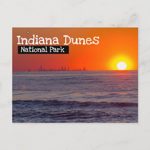 Indiana Dunes National Park _ Chicago View Postcard