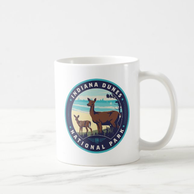Indiana Dunes National Park Coffee Mug (Right)