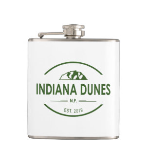 Indiana Dunes National Park Flask