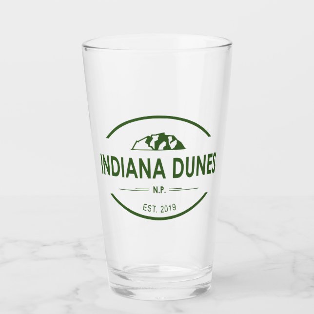 Indiana Dunes National Park Glass (Front)