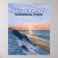 Indiana Dunes National Park Lake Michigan