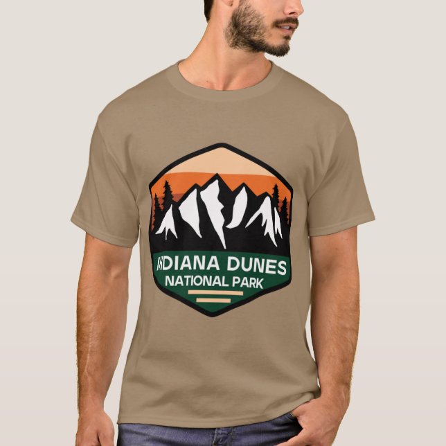 Indiana dunes National Park Oversized 4 T-Shirt (Front)