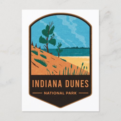 Indiana Dunes National Park Postcard