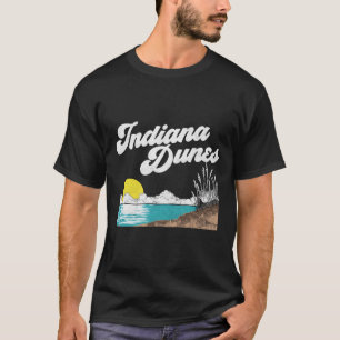 Indiana Dunes National Park Retro Vintage 80'S T-Shirt