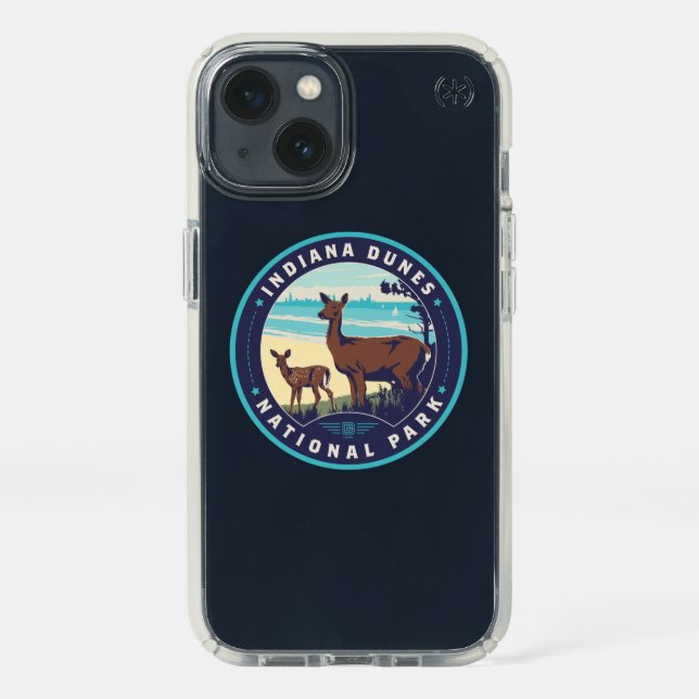 Indiana Dunes National Park Speck iPhone 13 Case (Front)