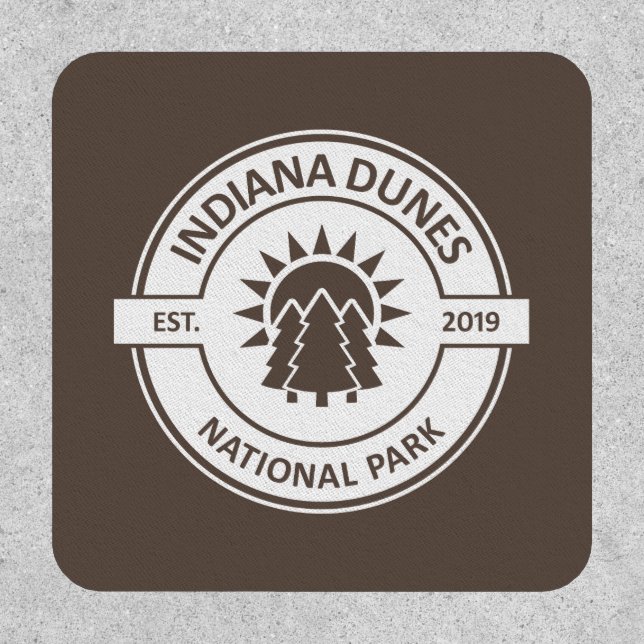 Indiana Dunes National Park Sun Trees Patch (Front)