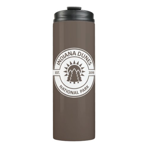 Indiana Dunes National Park Sun Trees Thermal Tumbler