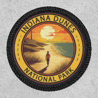 Indiana Dunes National Park Travel Art Vintage